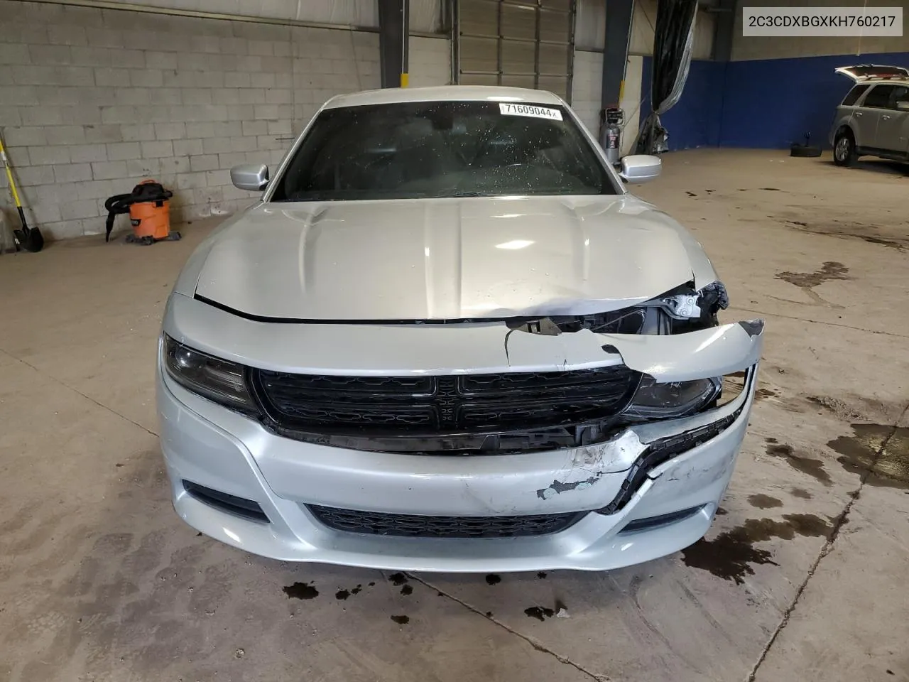 2019 Dodge Charger Sxt VIN: 2C3CDXBGXKH760217 Lot: 71609044