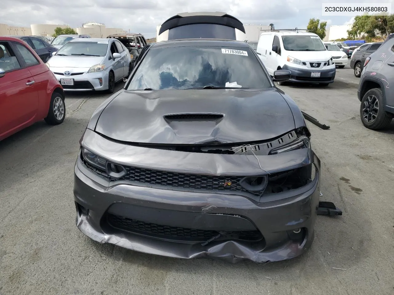 2019 Dodge Charger Scat Pack VIN: 2C3CDXGJ4KH580803 Lot: 71783004