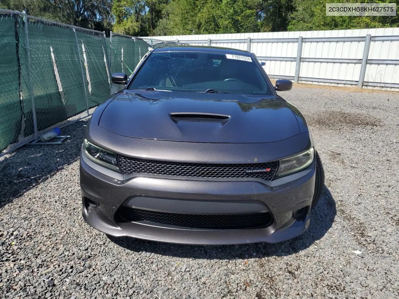 2019 Dodge Charger Gt VIN: 2C3CDXHG8KH627575 Lot: 71824534