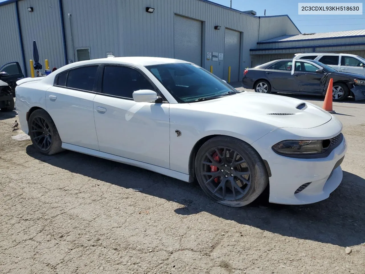 2019 Dodge Charger Srt Hellcat VIN: 2C3CDXL93KH518630 Lot: 72008124