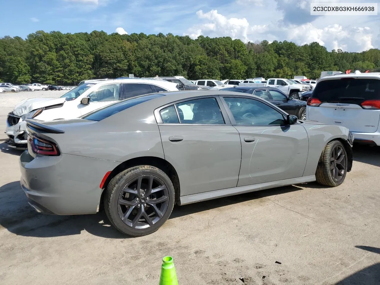 2C3CDXBG3KH666938 2019 Dodge Charger Sxt