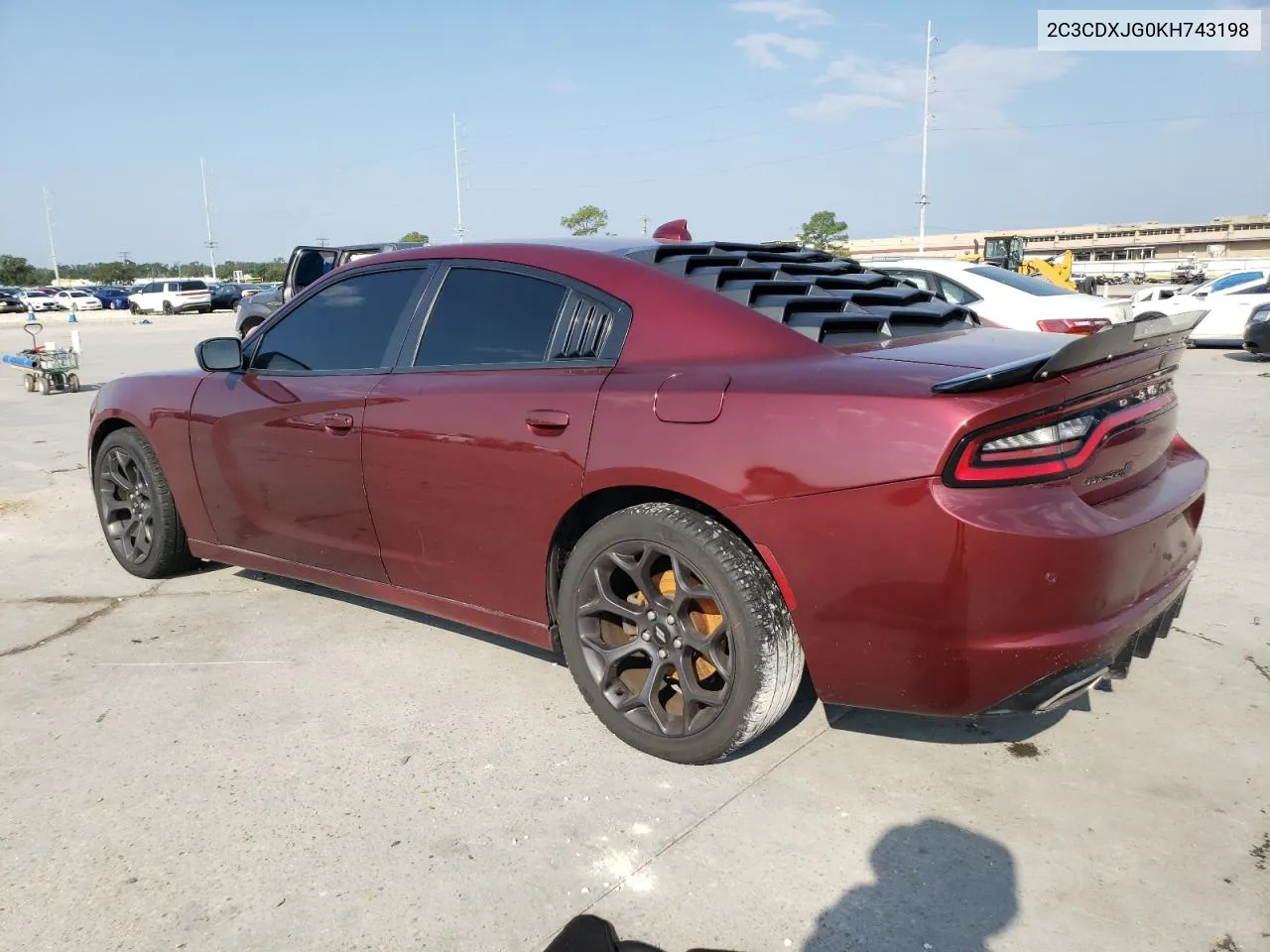 2C3CDXJG0KH743198 2019 Dodge Charger Sxt