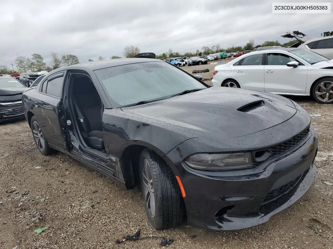 2019 Dodge Charger Sxt VIN: 2C3CDXJG0KH505383 Lot: 72405594