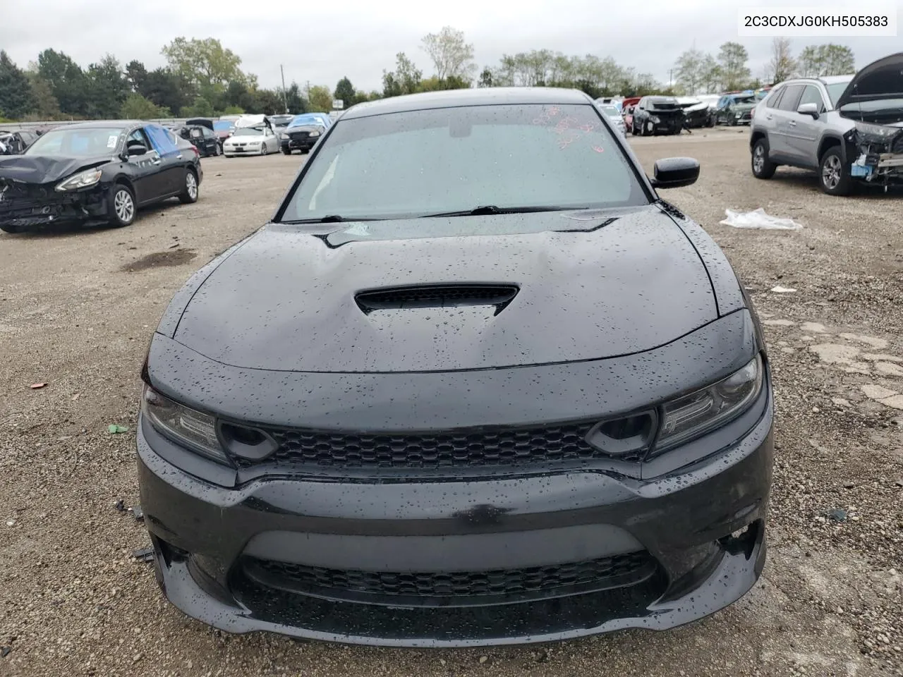 2019 Dodge Charger Sxt VIN: 2C3CDXJG0KH505383 Lot: 72405594