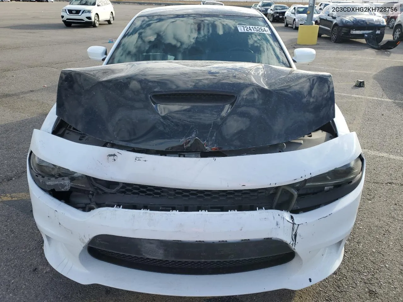 2C3CDXHG2KH728756 2019 Dodge Charger Gt