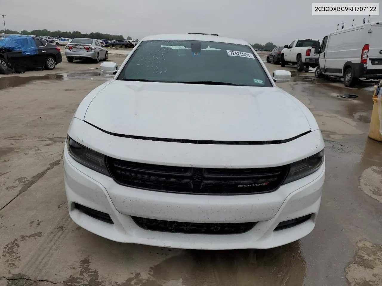 2C3CDXBG9KH707122 2019 Dodge Charger Sxt