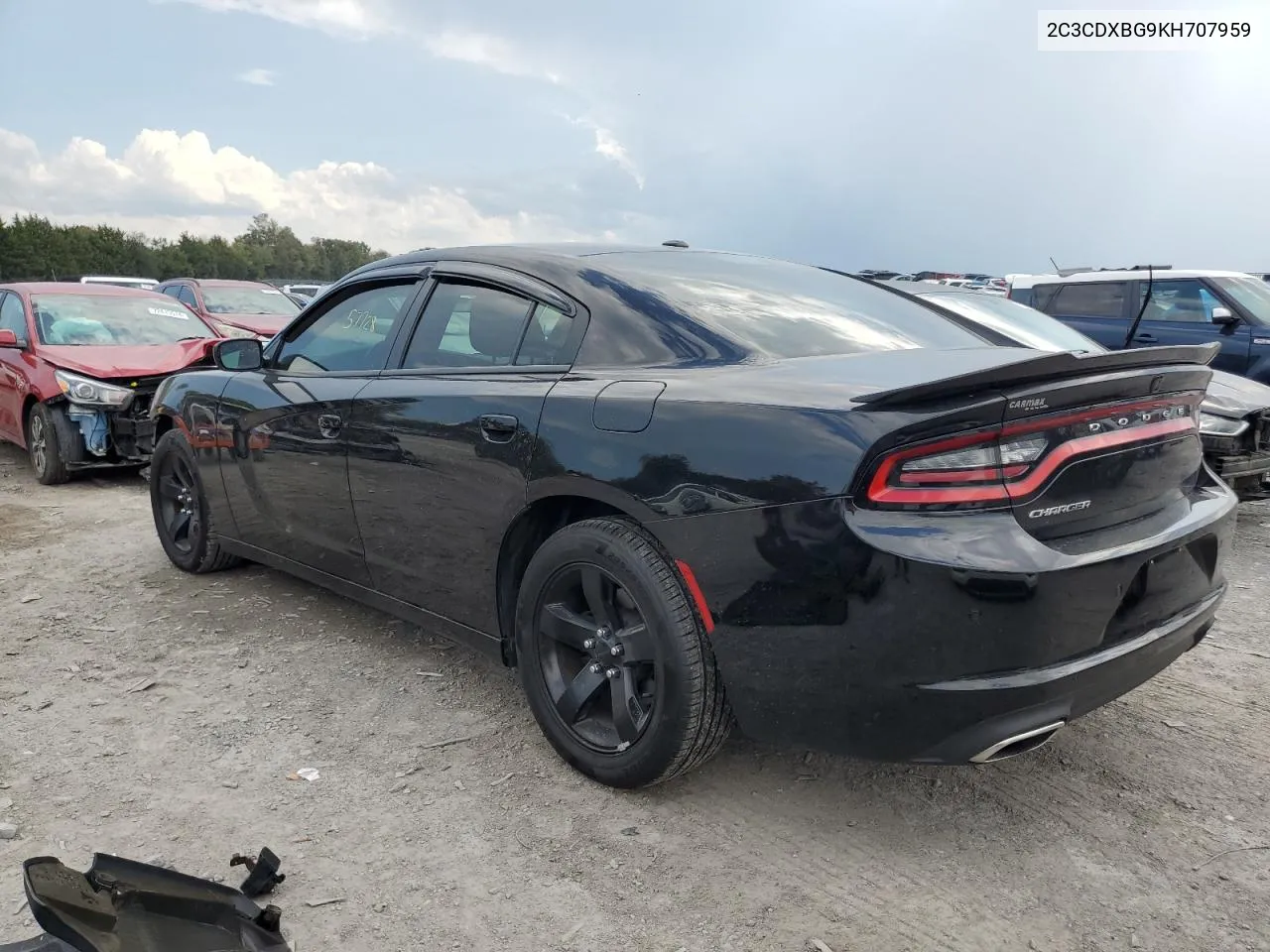 2C3CDXBG9KH707959 2019 Dodge Charger Sxt