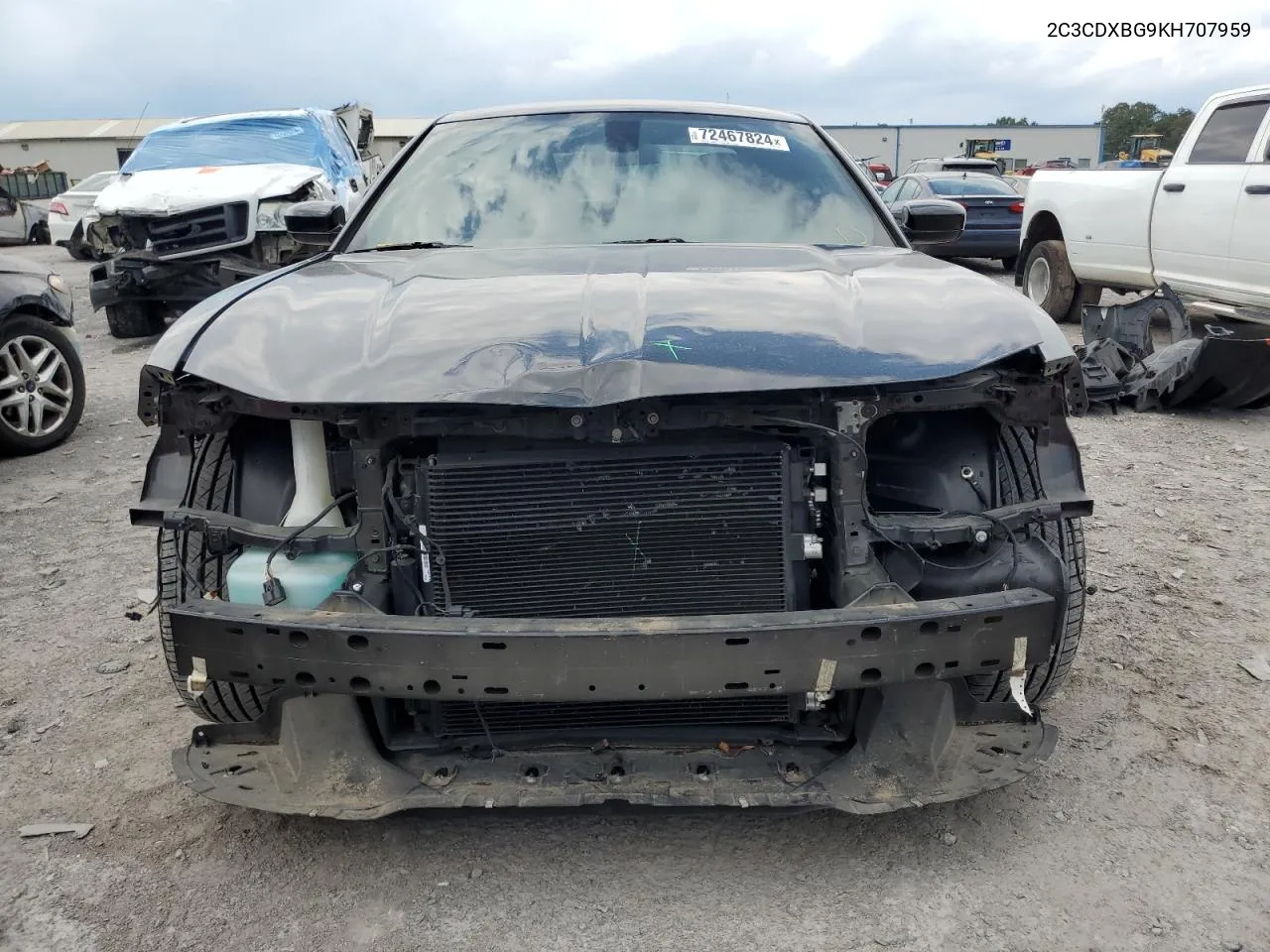 2C3CDXBG9KH707959 2019 Dodge Charger Sxt