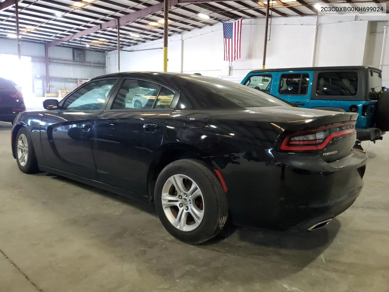 2019 Dodge Charger Sxt VIN: 2C3CDXBG0KH699024 Lot: 72475384