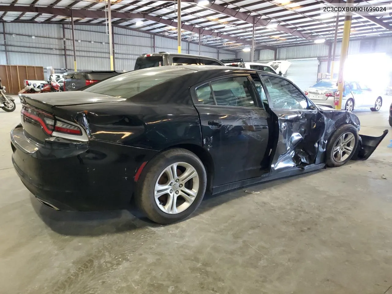 2019 Dodge Charger Sxt VIN: 2C3CDXBG0KH699024 Lot: 72475384