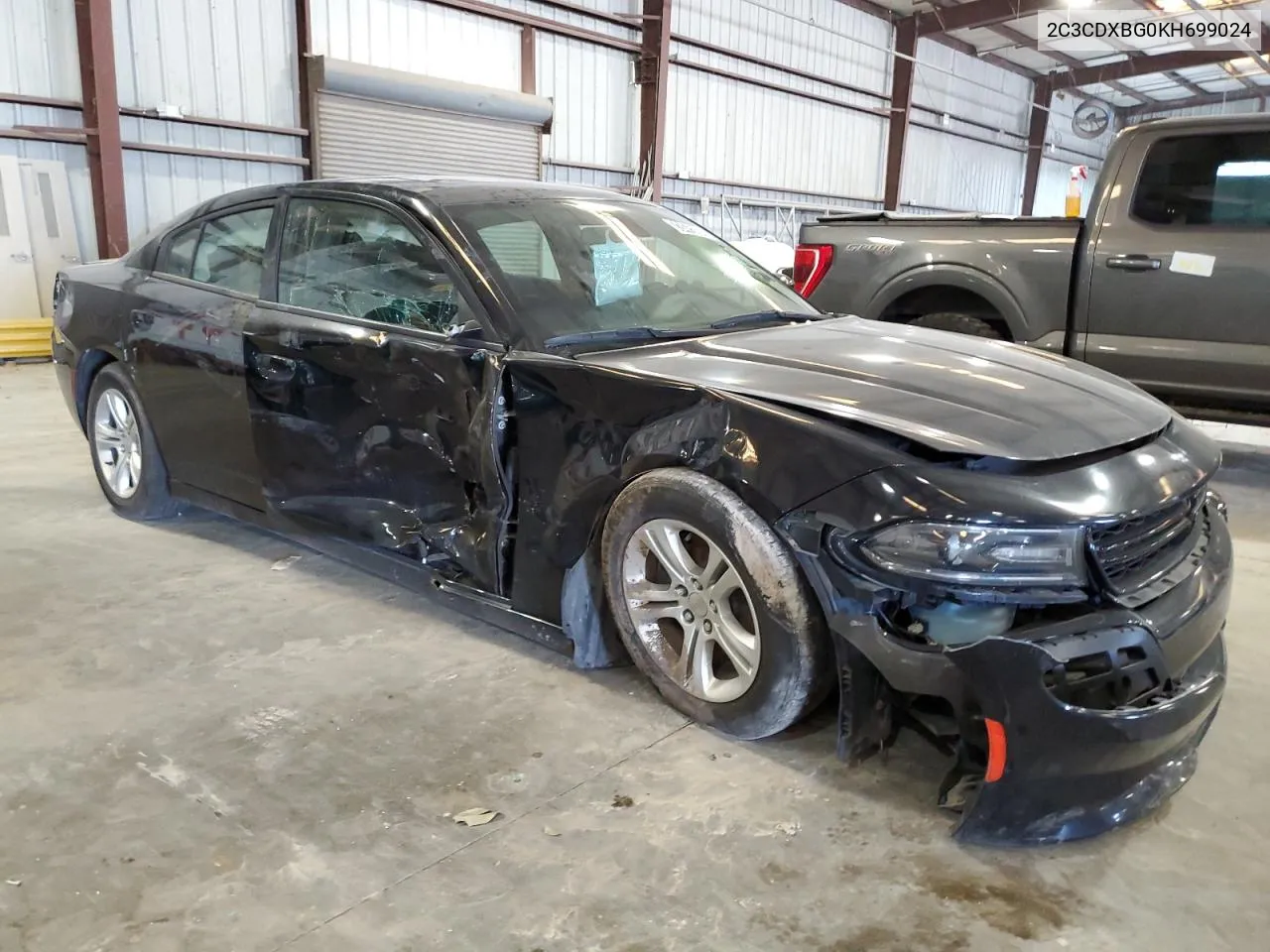 2019 Dodge Charger Sxt VIN: 2C3CDXBG0KH699024 Lot: 72475384