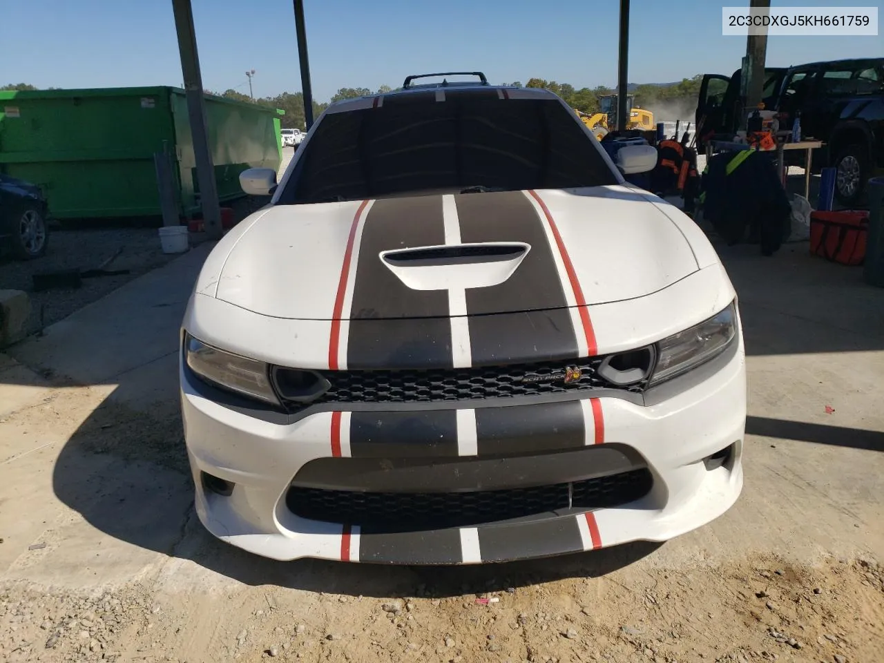 2019 Dodge Charger Scat Pack VIN: 2C3CDXGJ5KH661759 Lot: 72605184