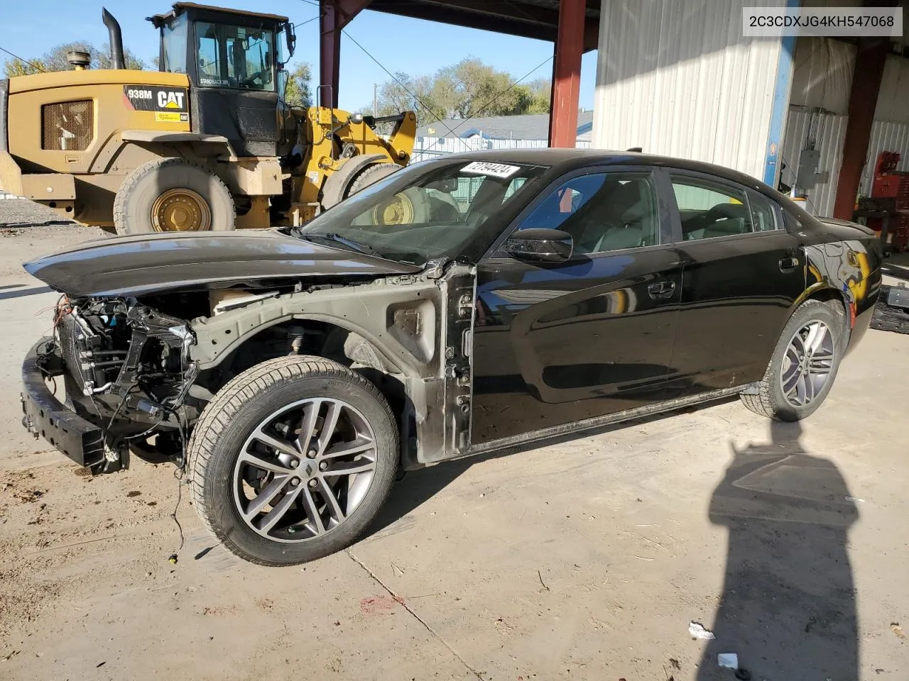 2019 Dodge Charger Sxt VIN: 2C3CDXJG4KH547068 Lot: 72794424