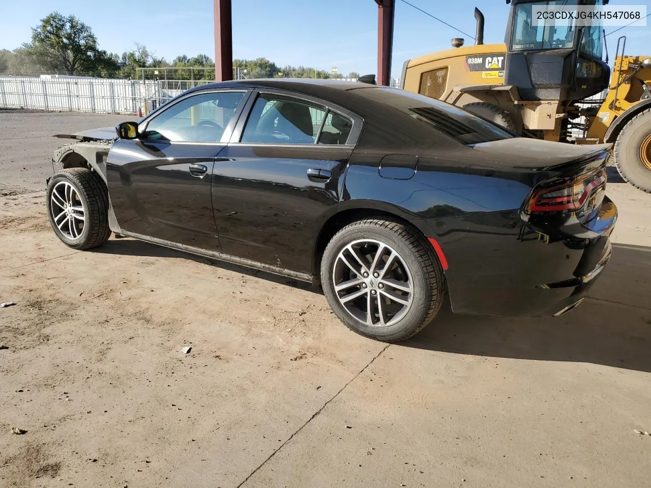 2019 Dodge Charger Sxt VIN: 2C3CDXJG4KH547068 Lot: 72794424