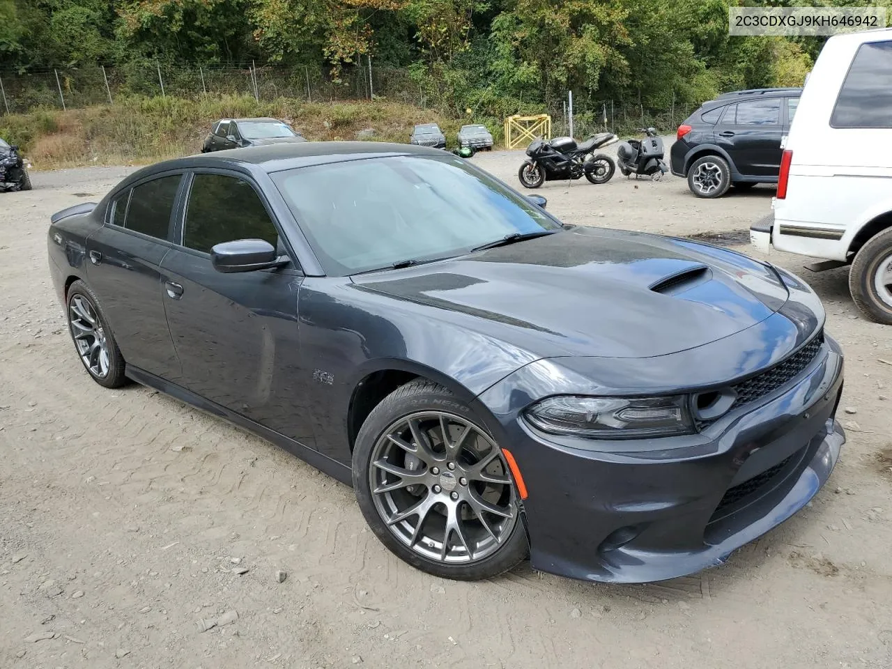 2019 Dodge Charger Scat Pack VIN: 2C3CDXGJ9KH646942 Lot: 72801164