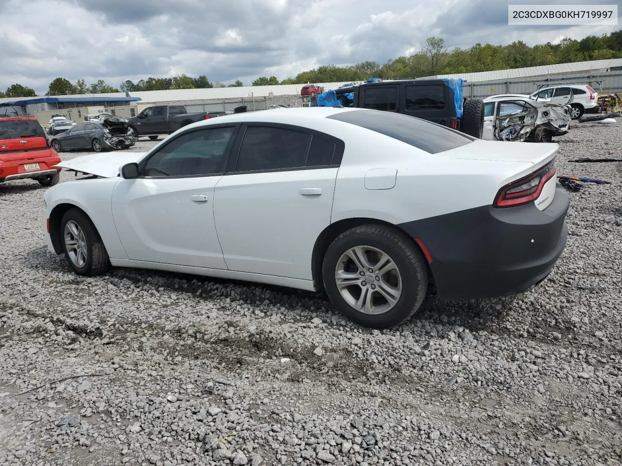 2019 Dodge Charger Sxt VIN: 2C3CDXBG0KH719997 Lot: 73001164