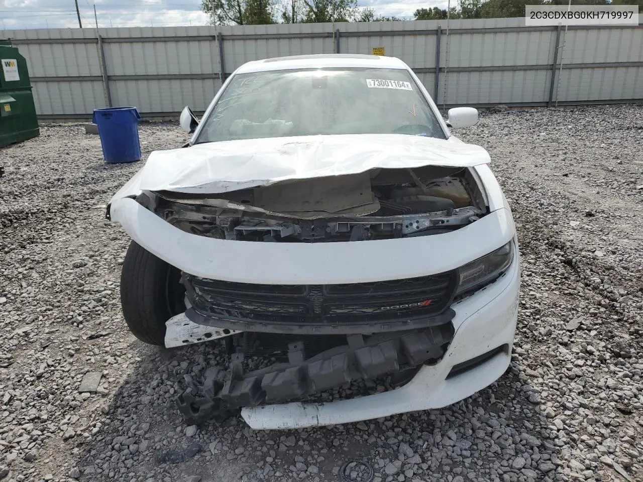 2019 Dodge Charger Sxt VIN: 2C3CDXBG0KH719997 Lot: 73001164