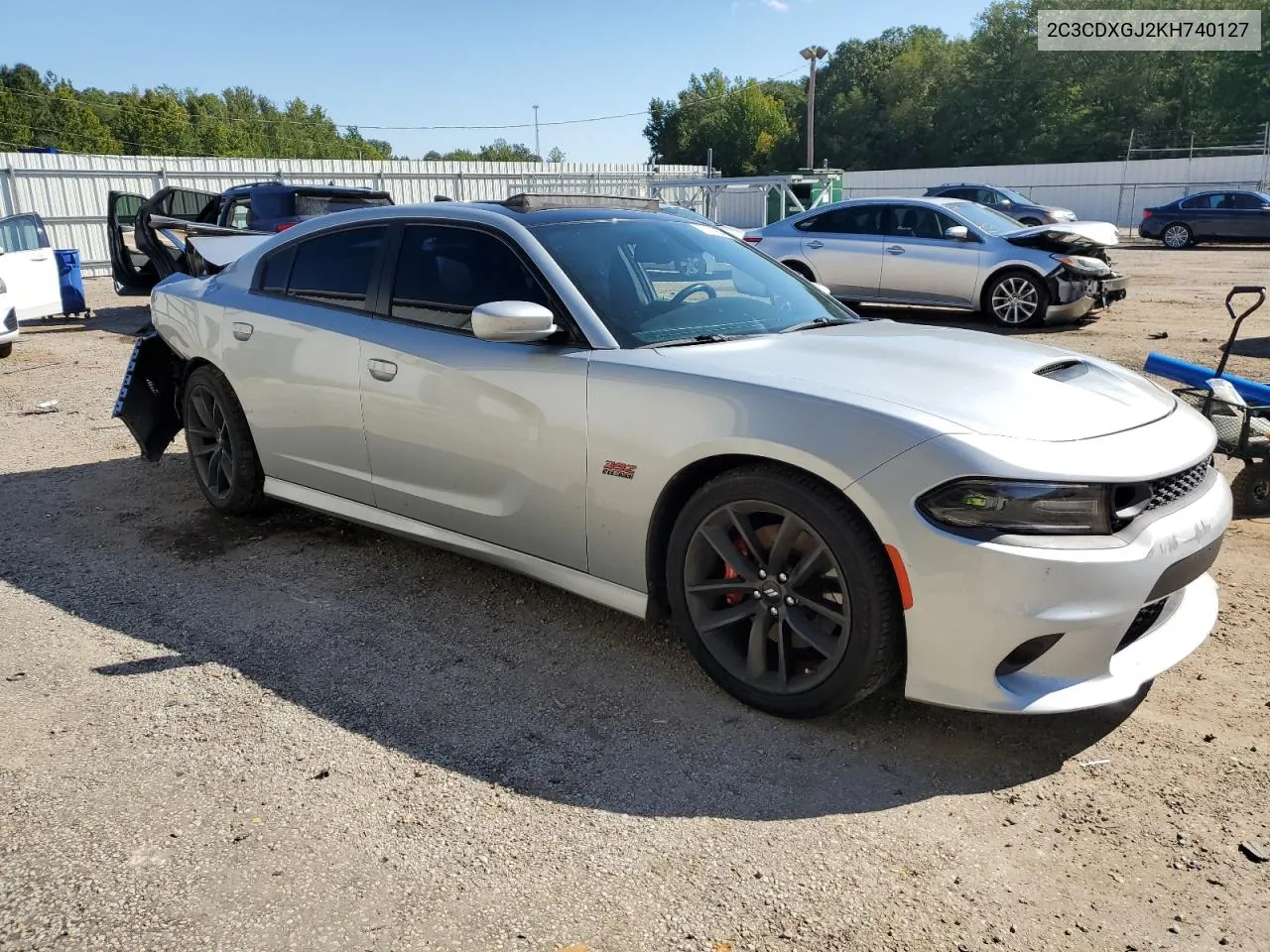 2C3CDXGJ2KH740127 2019 Dodge Charger Scat Pack