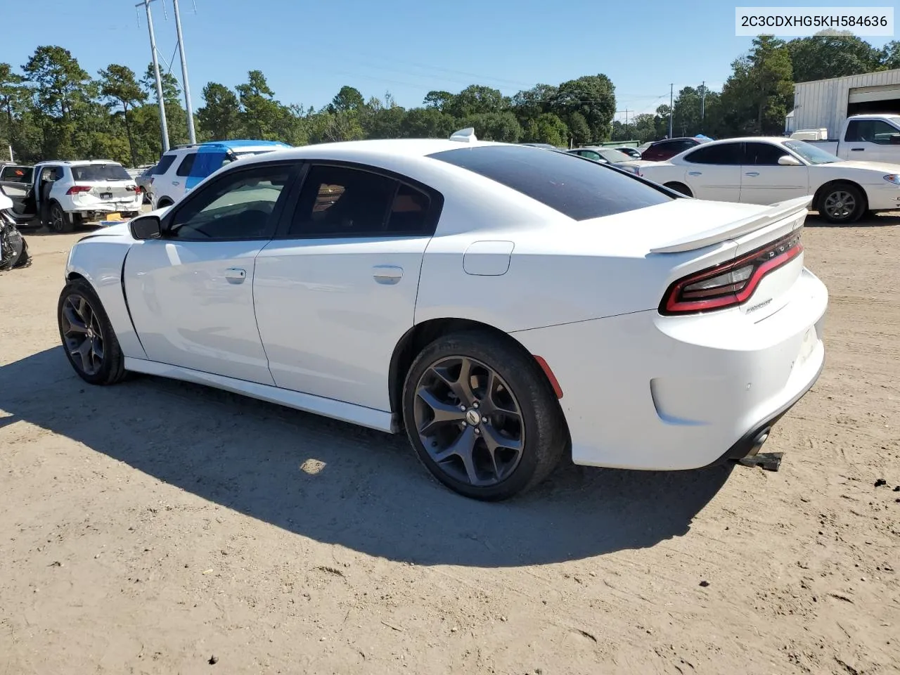 2019 Dodge Charger Gt VIN: 2C3CDXHG5KH584636 Lot: 73214674