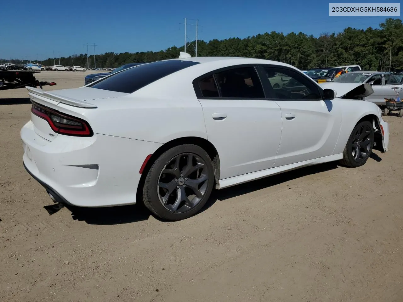 2019 Dodge Charger Gt VIN: 2C3CDXHG5KH584636 Lot: 73214674