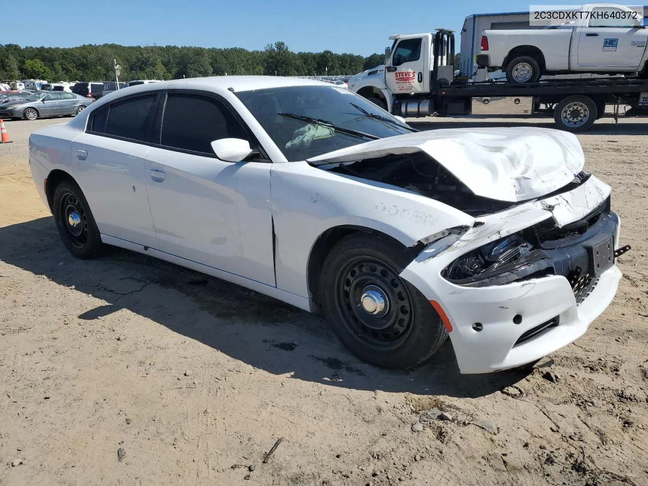 2019 Dodge Charger Police VIN: 2C3CDXKT7KH640372 Lot: 73688504