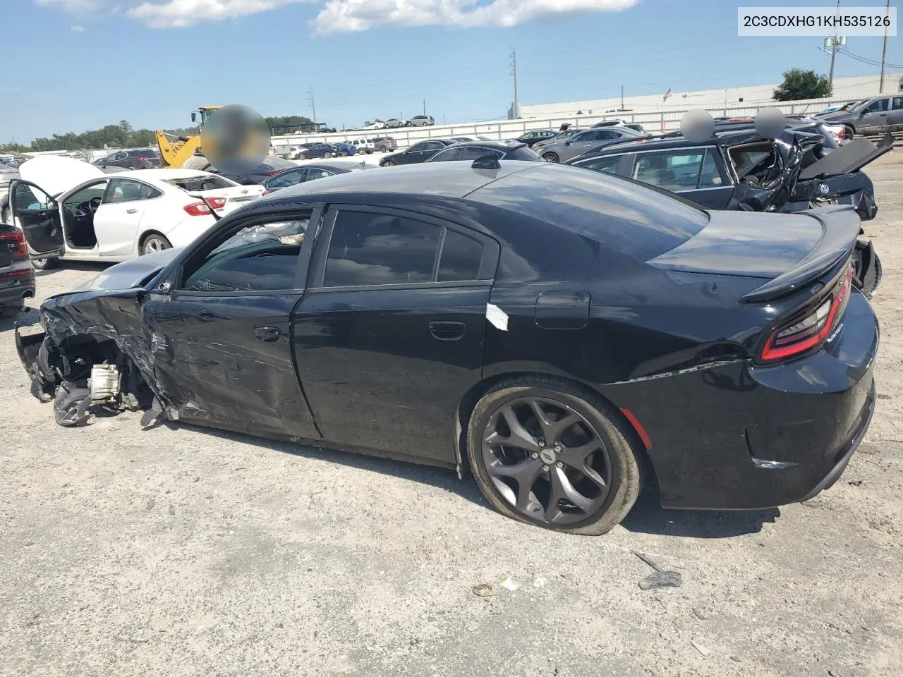 2019 Dodge Charger Gt VIN: 2C3CDXHG1KH535126 Lot: 73816934