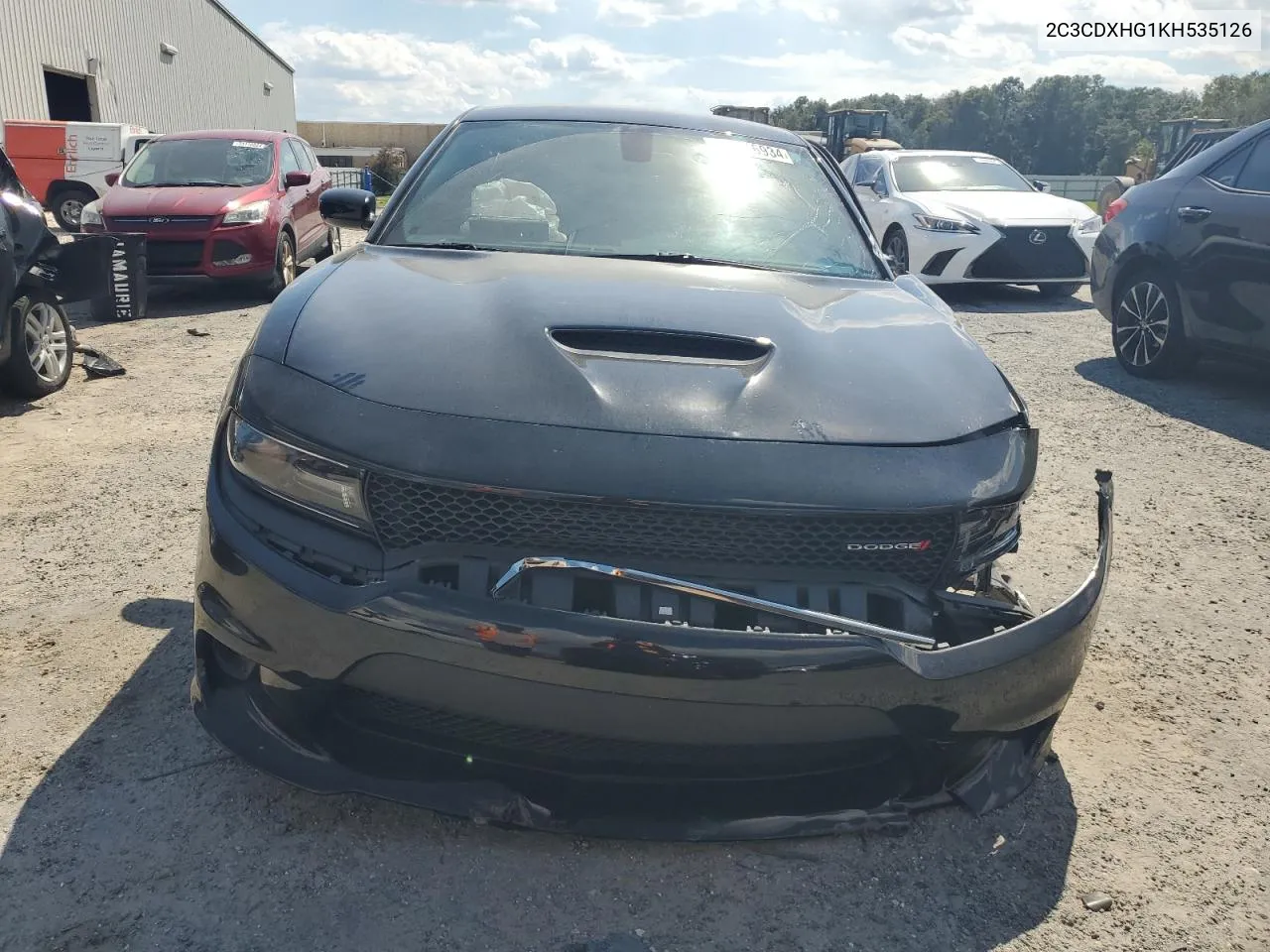 2019 Dodge Charger Gt VIN: 2C3CDXHG1KH535126 Lot: 73816934