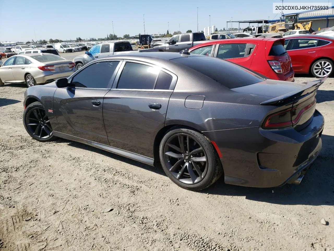 2019 Dodge Charger Scat Pack VIN: 2C3CDXGJ4KH735933 Lot: 74296704