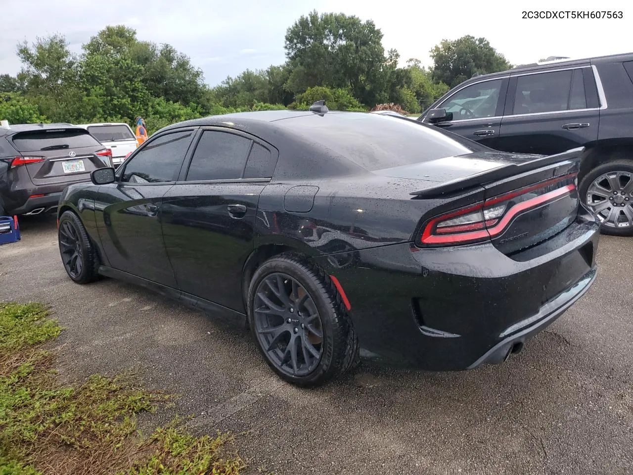 2019 Dodge Charger R/T VIN: 2C3CDXCT5KH607563 Lot: 74352274