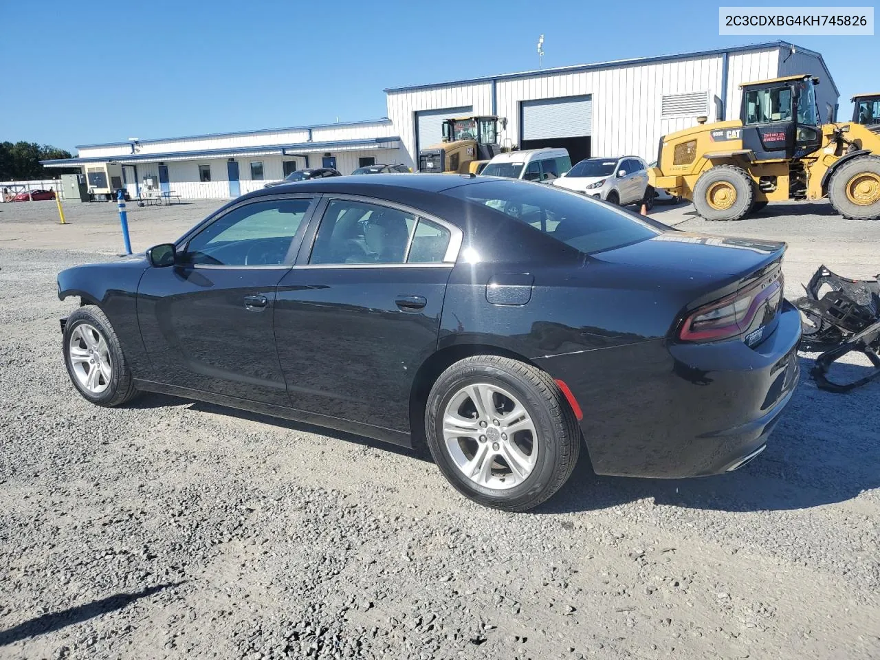 2019 Dodge Charger Sxt VIN: 2C3CDXBG4KH745826 Lot: 74781954