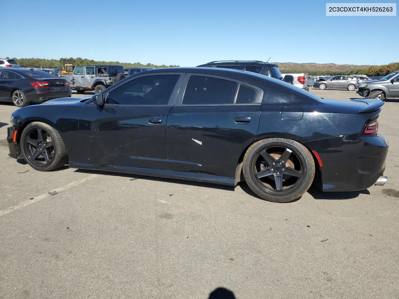 2019 Dodge Charger R/T VIN: 2C3CDXCT4KH526263 Lot: 74951084