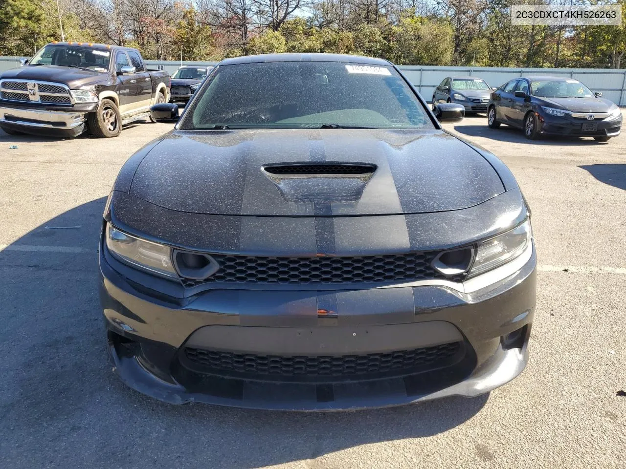 2019 Dodge Charger R/T VIN: 2C3CDXCT4KH526263 Lot: 74951084