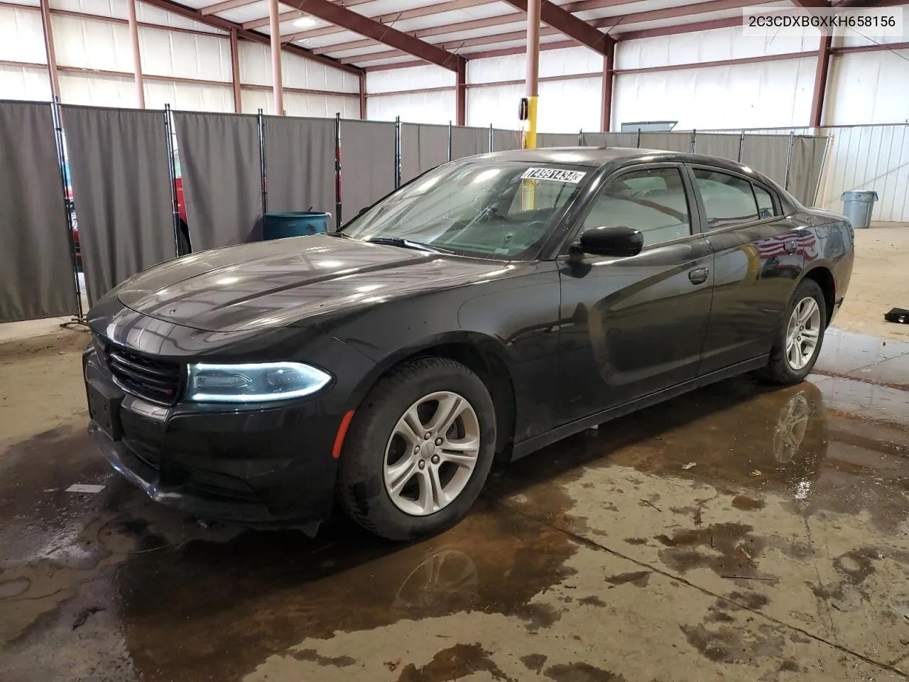 2019 Dodge Charger Sxt VIN: 2C3CDXBGXKH658156 Lot: 74991434