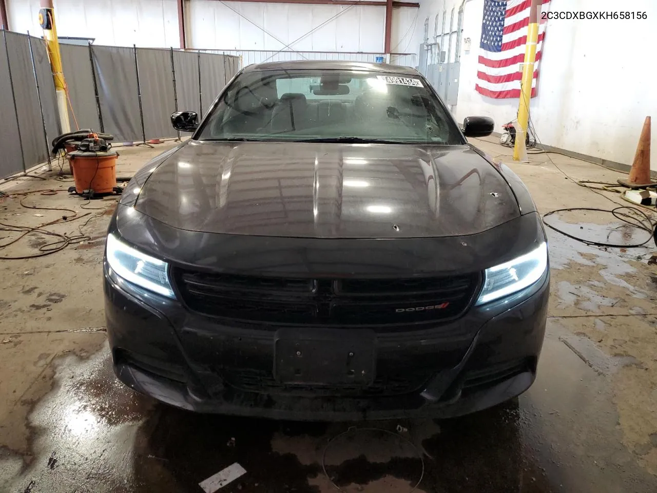 2019 Dodge Charger Sxt VIN: 2C3CDXBGXKH658156 Lot: 74991434