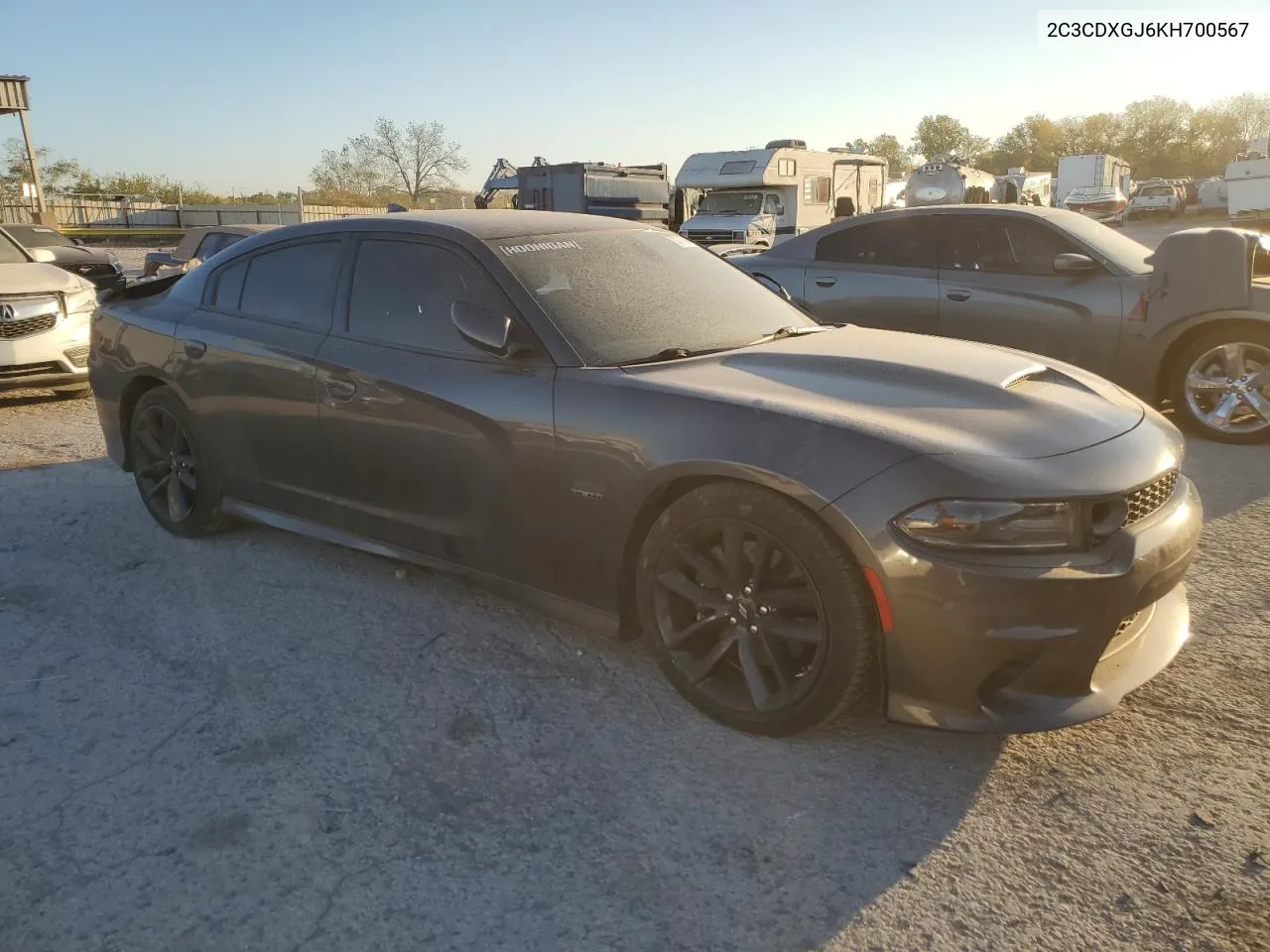 2019 Dodge Charger Scat Pack VIN: 2C3CDXGJ6KH700567 Lot: 75177164