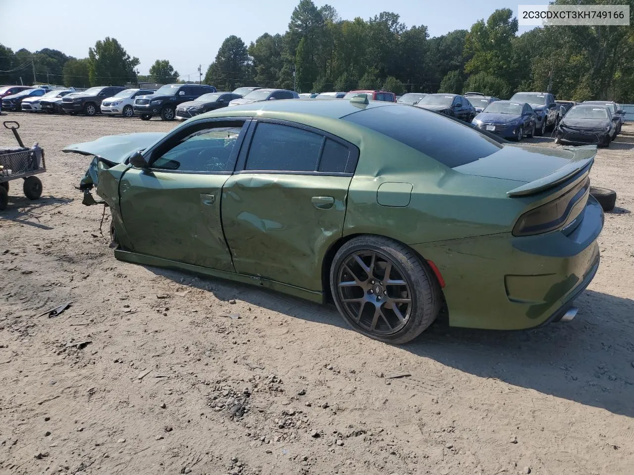 2C3CDXCT3KH749166 2019 Dodge Charger R/T