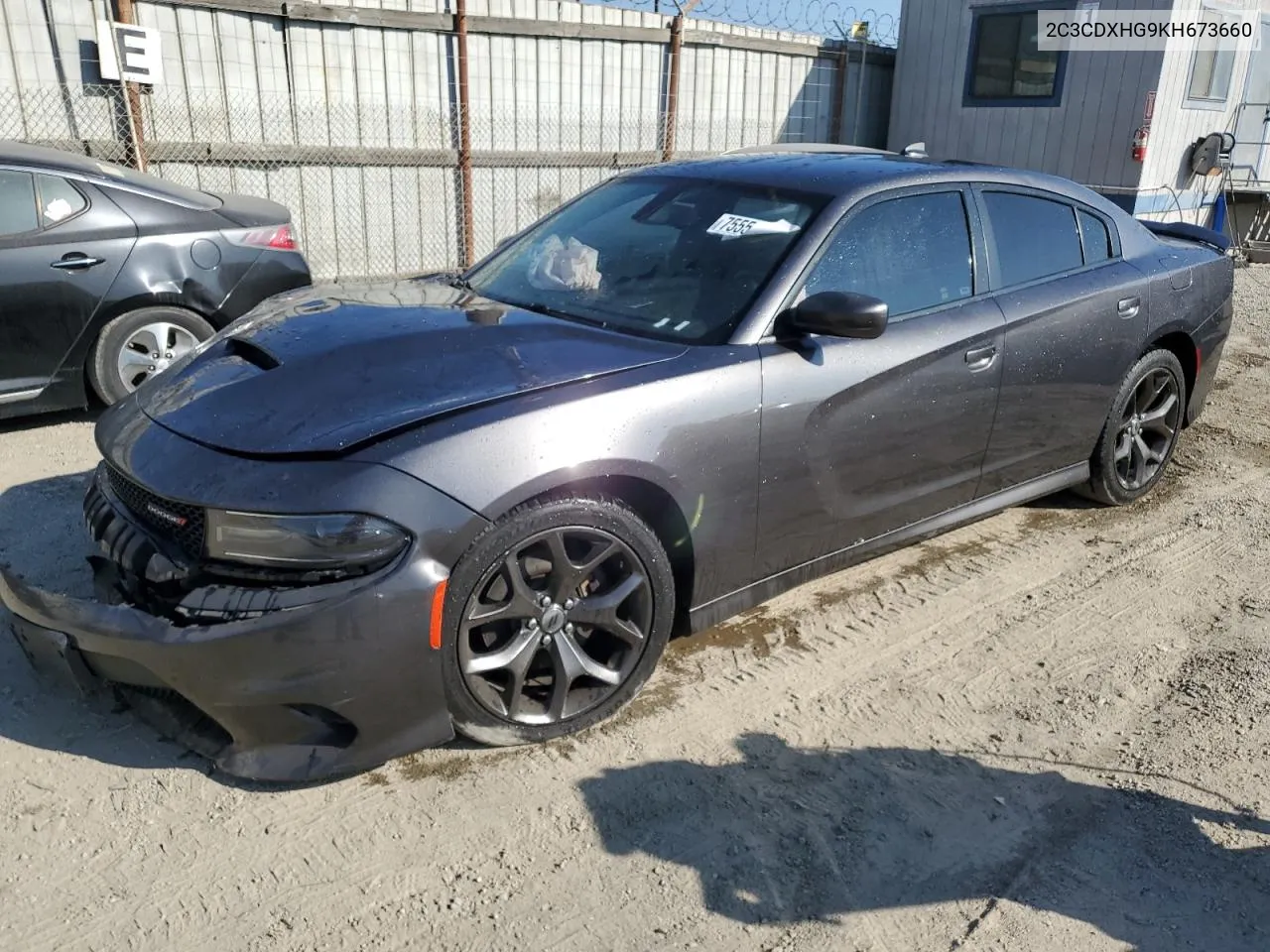 2019 Dodge Charger Gt VIN: 2C3CDXHG9KH673660 Lot: 75554284