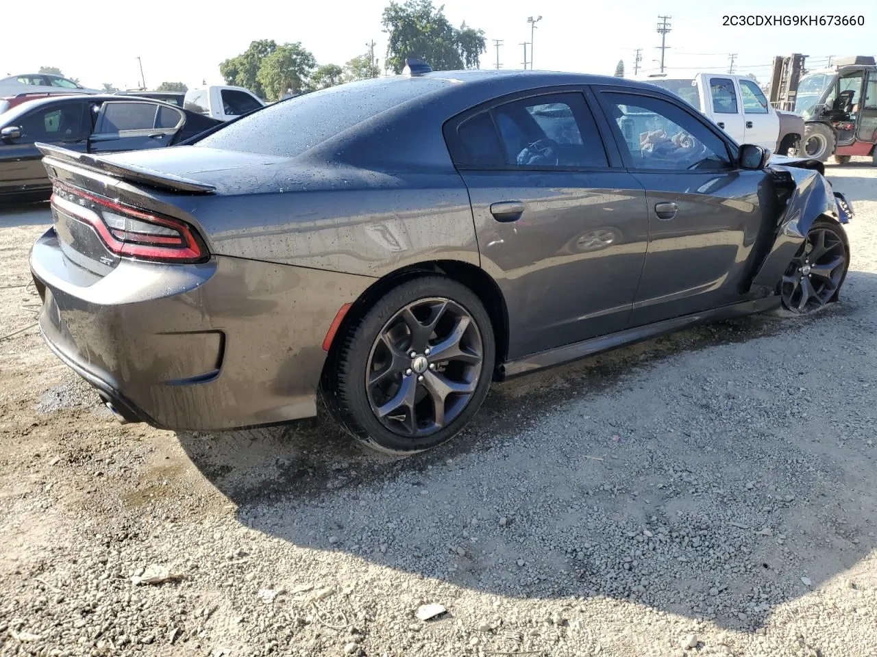 2C3CDXHG9KH673660 2019 Dodge Charger Gt