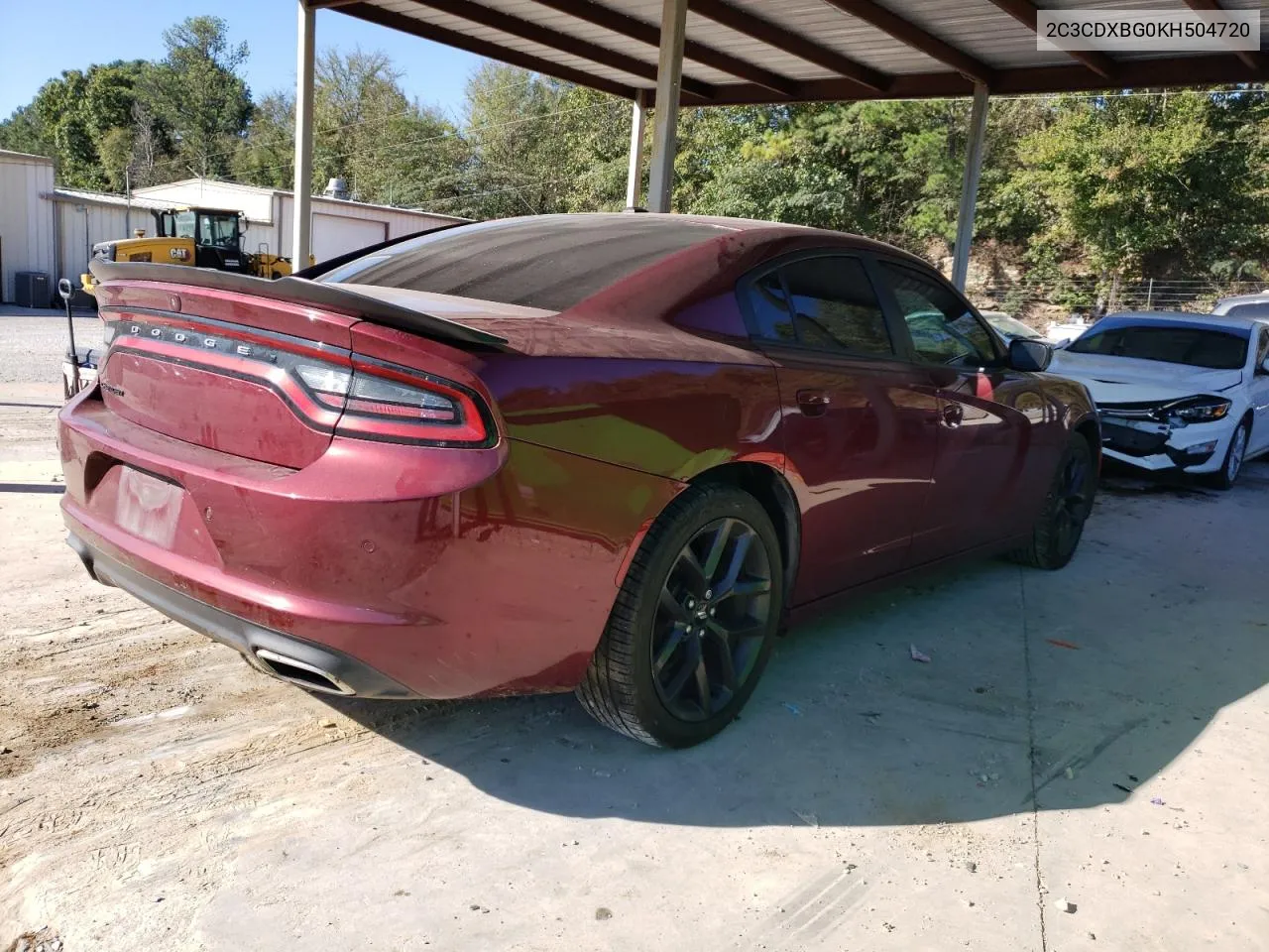 2019 Dodge Charger Sxt VIN: 2C3CDXBG0KH504720 Lot: 75667374