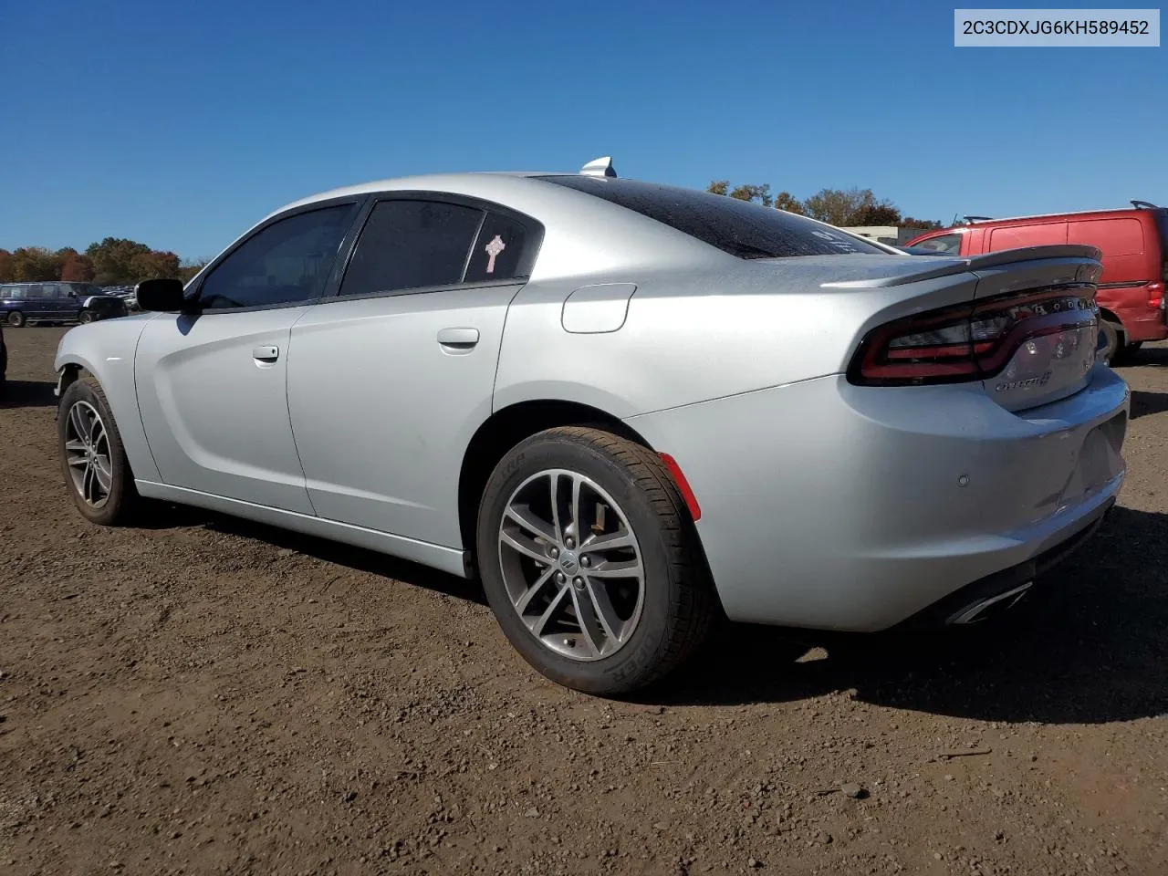 2019 Dodge Charger Sxt VIN: 2C3CDXJG6KH589452 Lot: 76346514