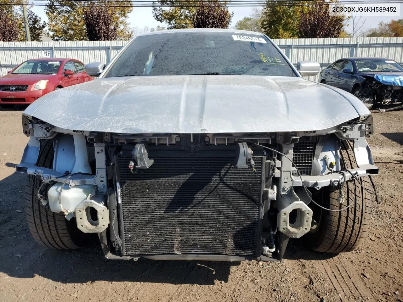 2C3CDXJG6KH589452 2019 Dodge Charger Sxt