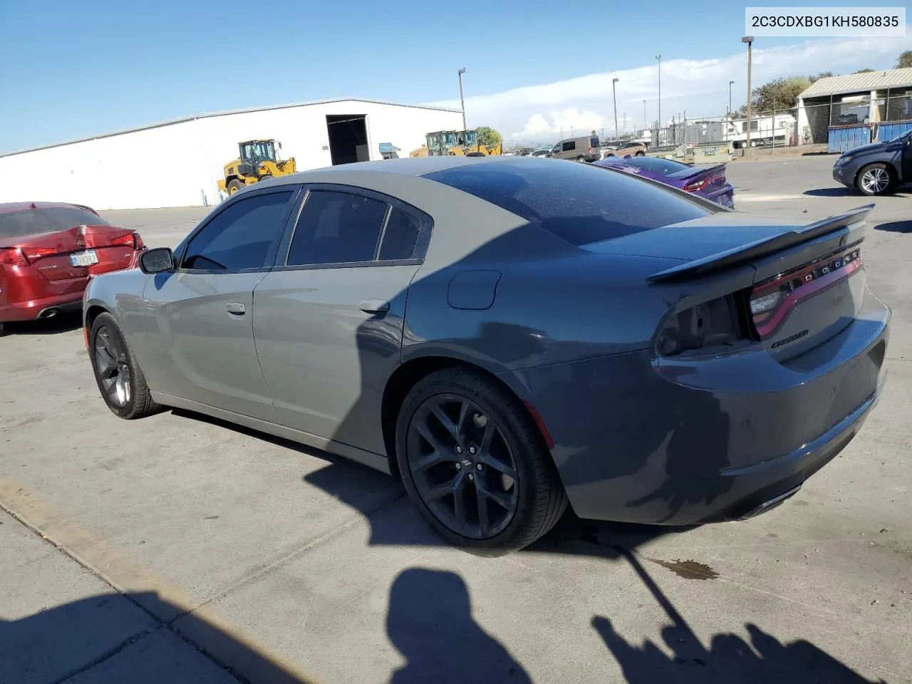 2019 Dodge Charger Sxt VIN: 2C3CDXBG1KH580835 Lot: 76354114