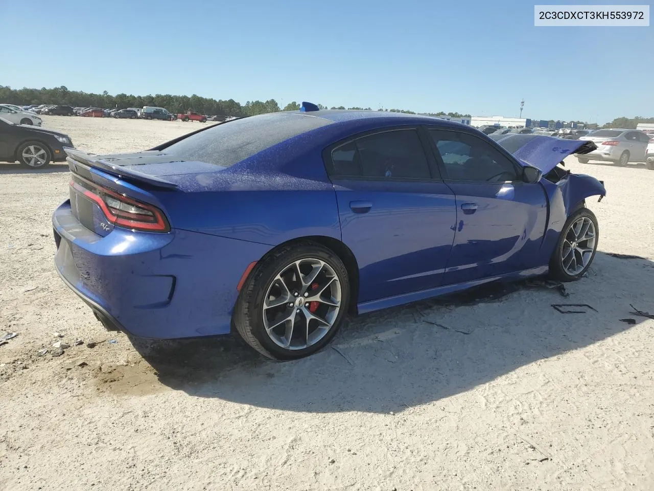 2019 Dodge Charger R/T VIN: 2C3CDXCT3KH553972 Lot: 76485424