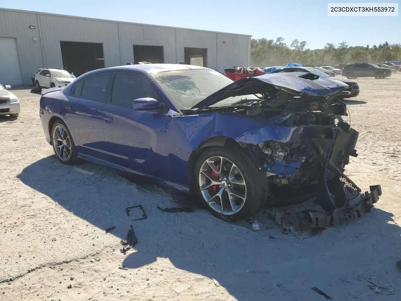 2019 Dodge Charger R/T VIN: 2C3CDXCT3KH553972 Lot: 76485424