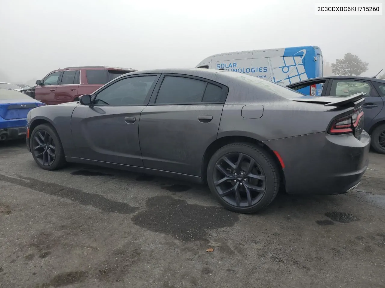 2C3CDXBG6KH715260 2019 Dodge Charger Sxt