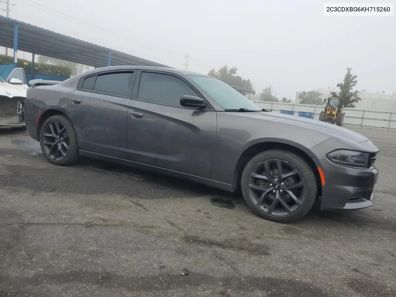 2019 Dodge Charger Sxt VIN: 2C3CDXBG6KH715260 Lot: 76532124