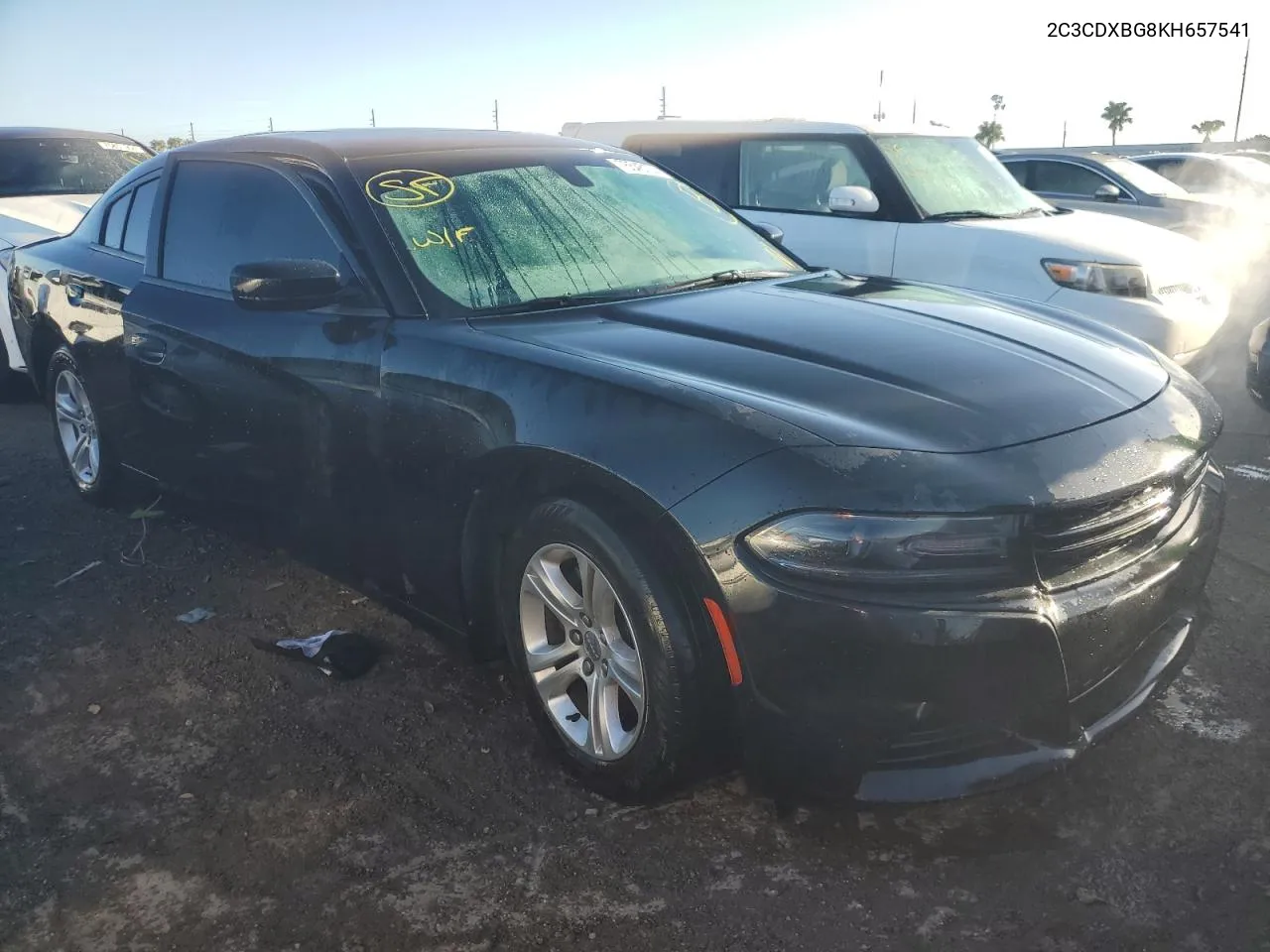 2019 Dodge Charger Sxt VIN: 2C3CDXBG8KH657541 Lot: 76545174