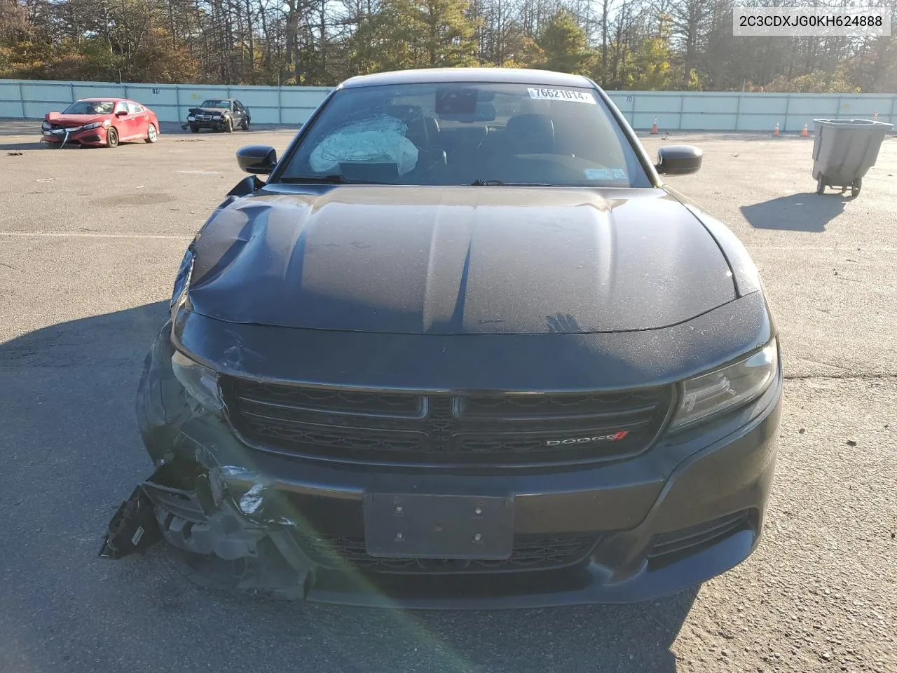 2C3CDXJG0KH624888 2019 Dodge Charger Sxt