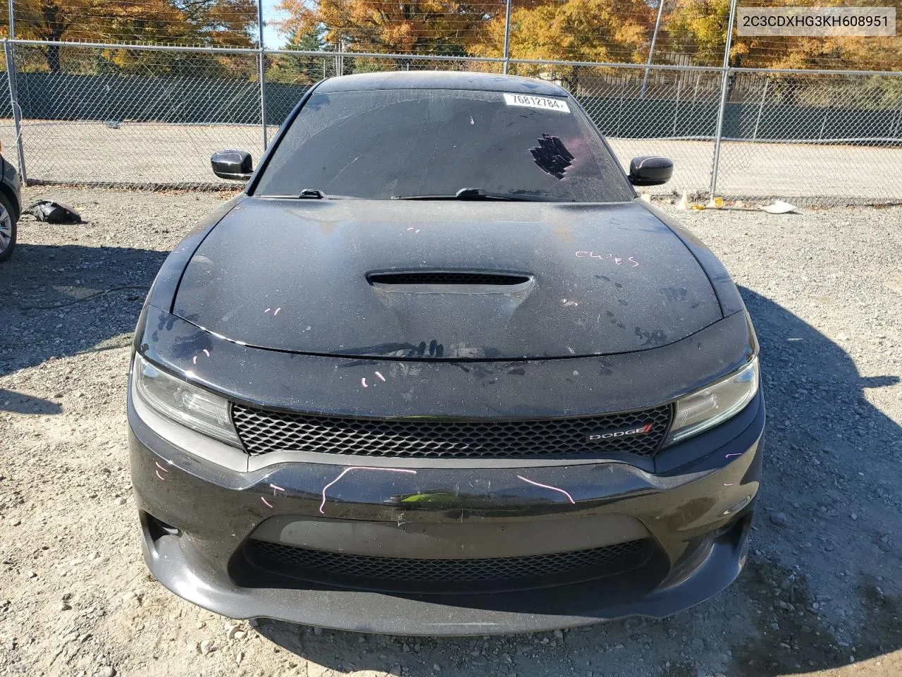 2C3CDXHG3KH608951 2019 Dodge Charger Gt