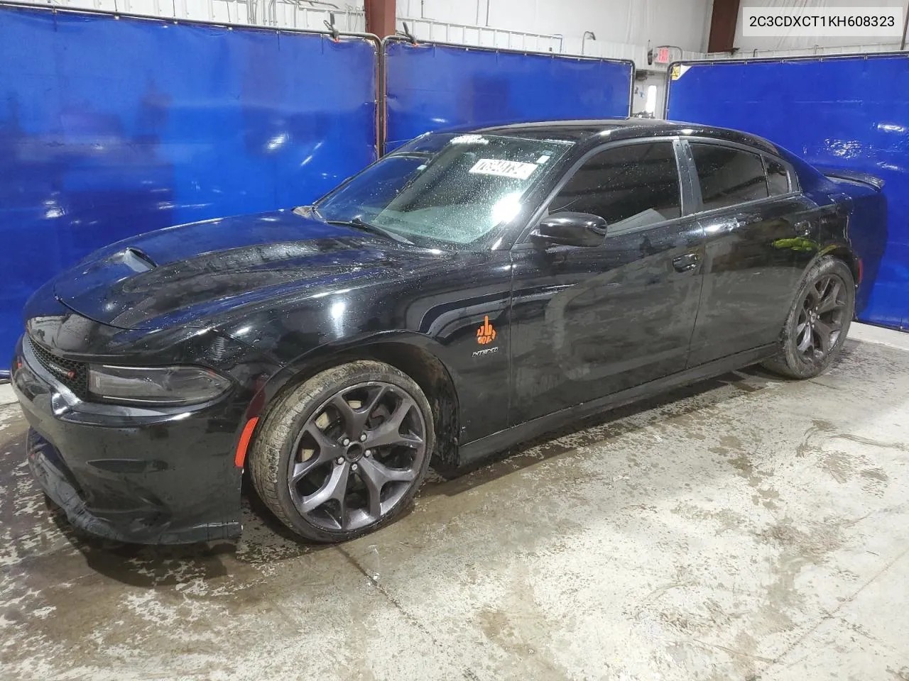 2019 Dodge Charger R/T VIN: 2C3CDXCT1KH608323 Lot: 76948734